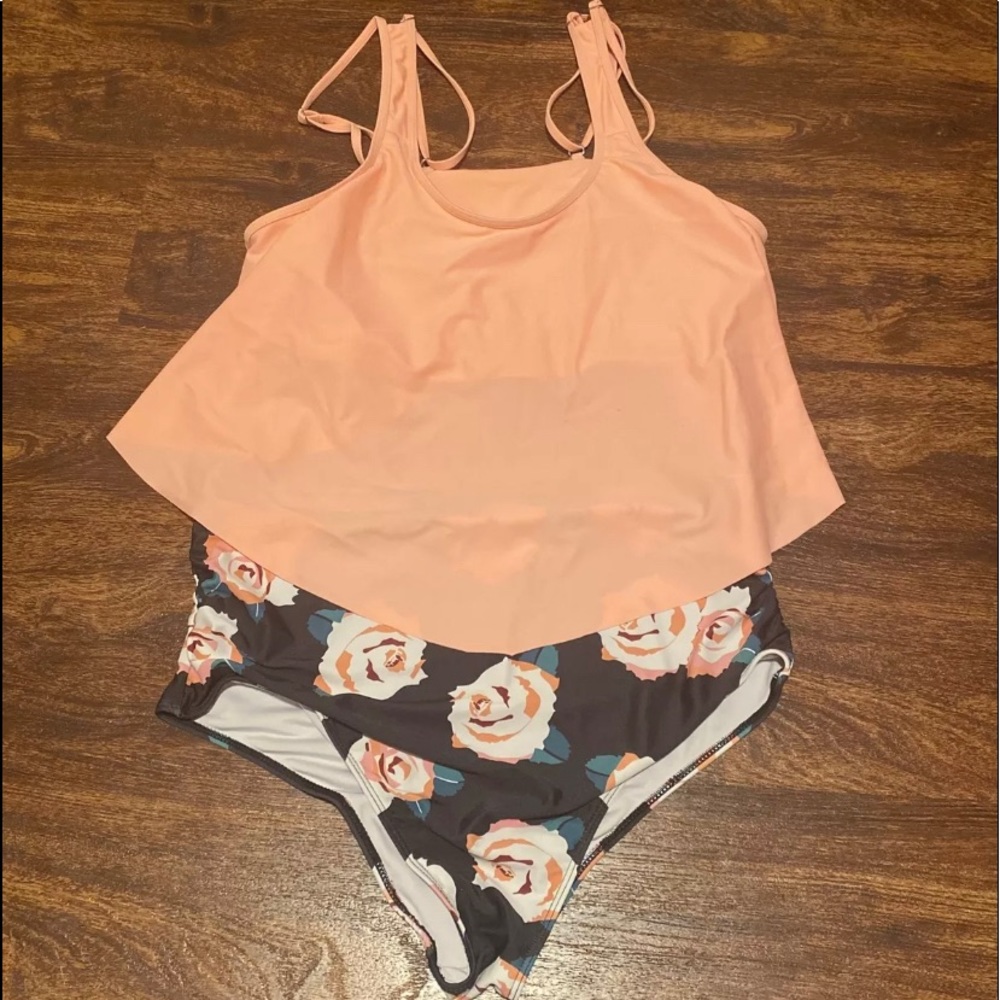SouqFone Swimsuits for Women Two Piece Bathing Suits [Size L]